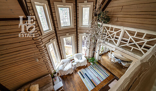 Сказочный дом в лесу Загорянский