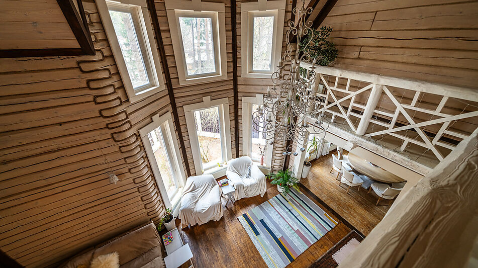 Сказочный дом в лесу Загорянский