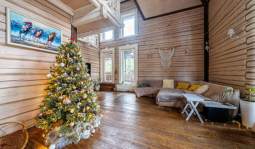 Сказочный дом в лесу Загорянский