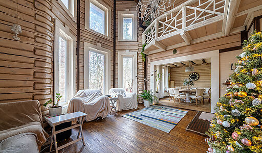 Сказочный дом в лесу Загорянский