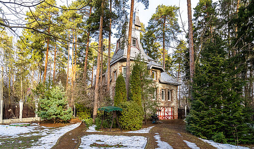 Сказочный дом в лесу Загорянский