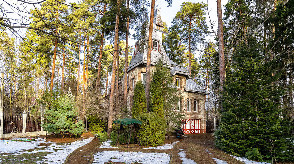 Сказочный дом в лесу Загорянский