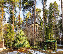 Сказочный дом в лесу Загорянский