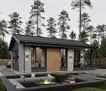 Одноэтажный дом в КП Юрьево Берег