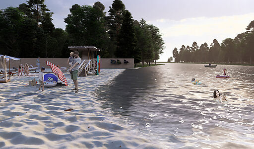 Одноэтажный дом в КП Юрьево Берег