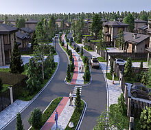 Одноэтажный дом в КП Юрьево Берег