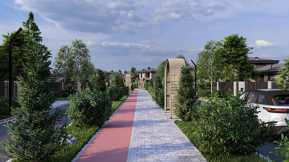 Двухэтажный дом в КП Юрьево Берег