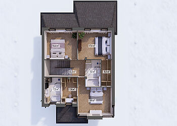 Двухэтажный дом в КП Юрьево Берег