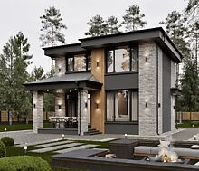 Двухэтажный дом в КП Юрьево Берег