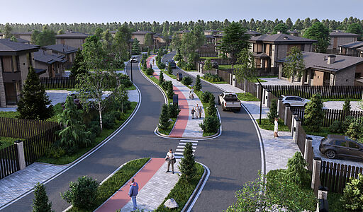 Двухэтажный дом в КП Юрьево Берег