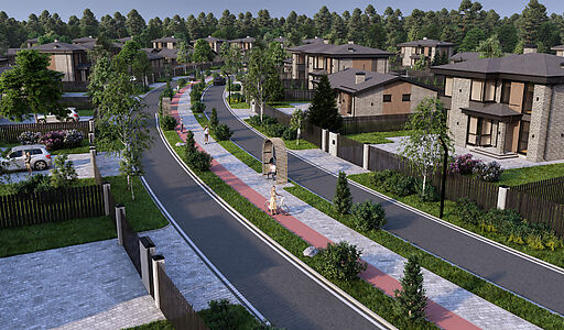 Одноэтажный дом в КП Юрьево Берег