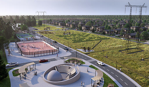 Одноэтажный дом в КП Юрьево Берег