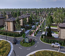 Двухэтажный дом в КП Юрьево Берег