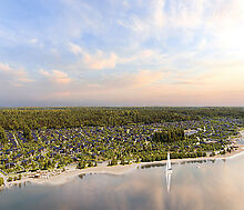 Дом с террасой в КП Порт Эмм