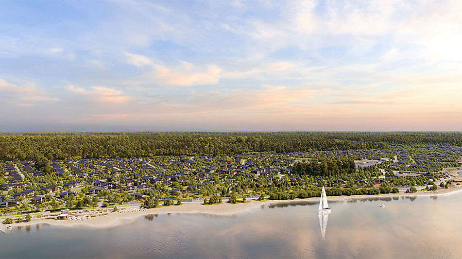 Дом с террасой в КП Порт Эмм