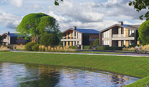 Дом с террасой в КП Порт Эмм