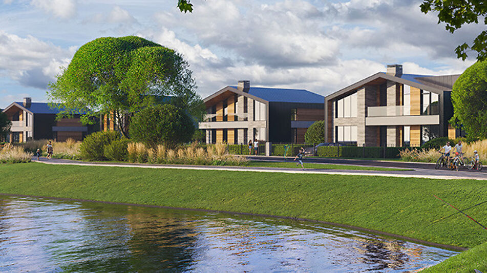 Дом с террасой в КП Порт Эмм