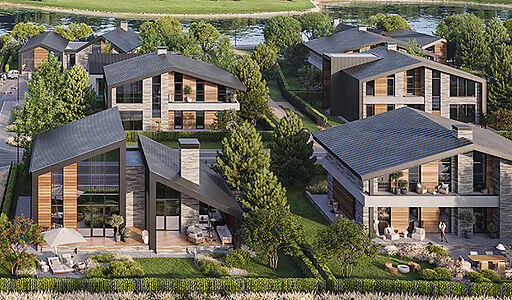 Дом с террасой в КП Порт Эмм