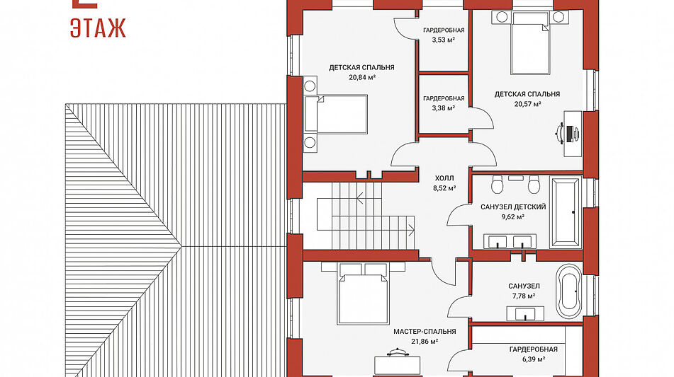 Новый дом в КП Аносино Вилладж