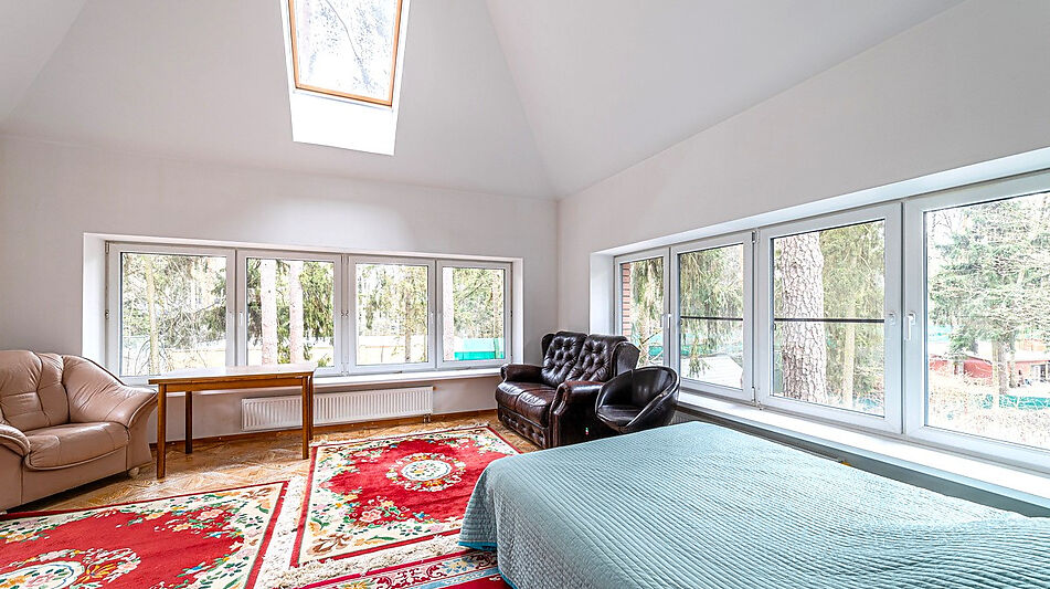 Дом в лесу в п. Николина гора