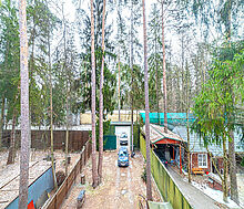 Дом в лесу в п. Николина гора