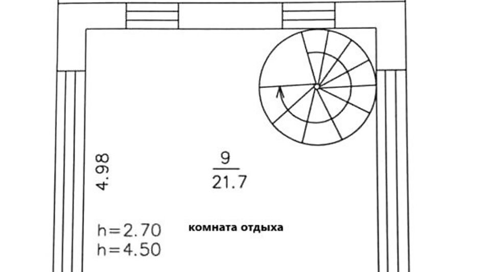 Дом в лесу в п. Николина гора