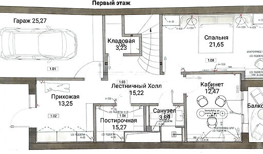 Таунхаус у озера в КП Довиль