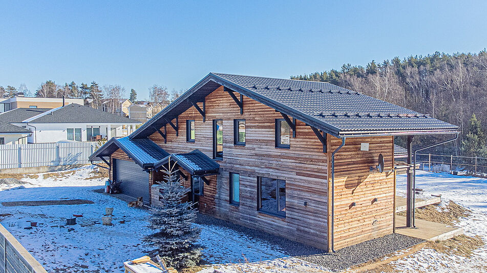 Деревянный дом в КП Заречный