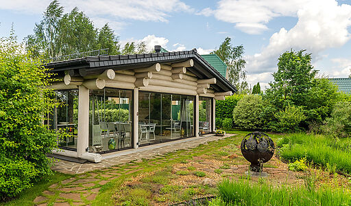 Дом с баней в п. Овсянниково