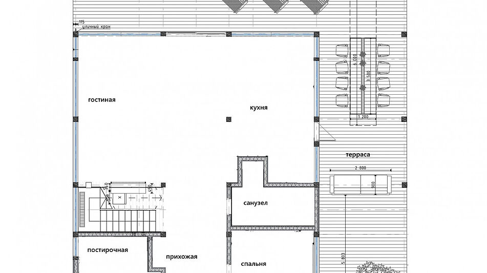 Дом у воды в КП Полуостров