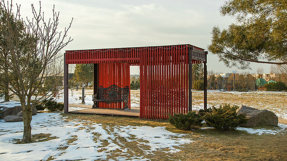 Таунхаус с гаражом в Парк Авеню