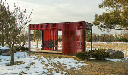 Таунхаус с гаражом в Парк Авеню
