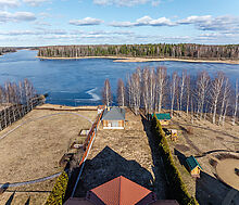 Дом в Конаково на 1 линии воды