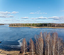 Дом в Конаково на 1 линии воды