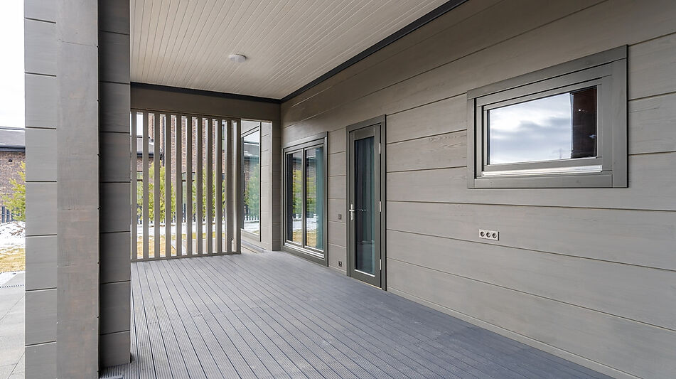 Дом из клееного бруса