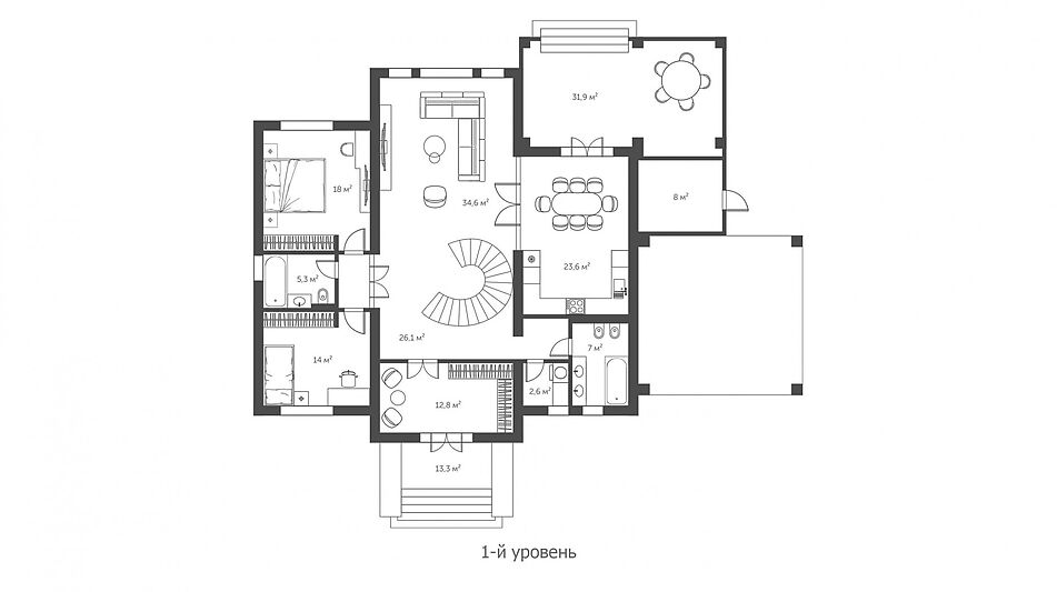 Дом в КП Шато Соверен