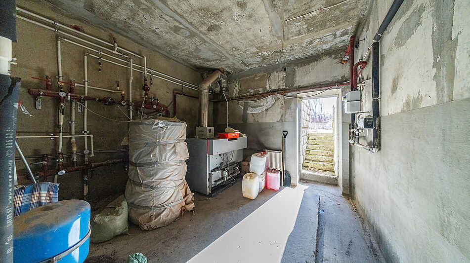 Дом с видом на озеро.