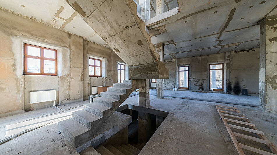 Дом с видом на озеро.