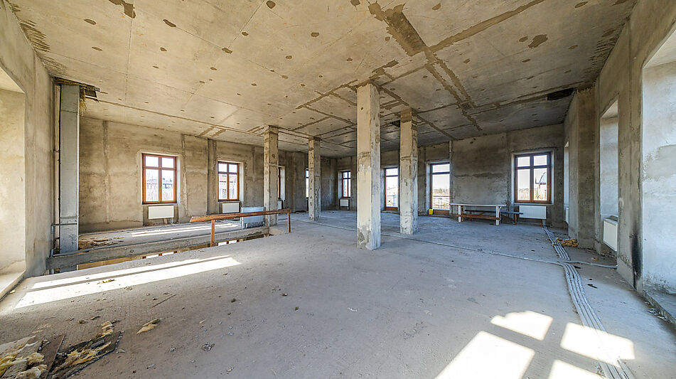 Дом с видом на озеро.