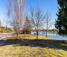 Дом с видом на озеро КП Монолит.