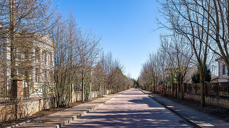 Дом в закрытом поселке.