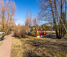 Дом в закрытом поселке.