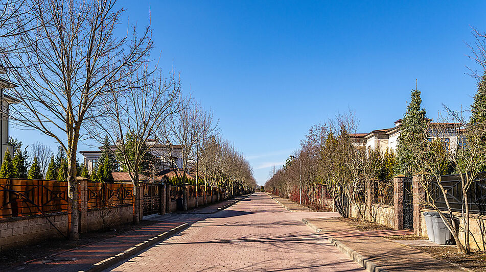 Дом в закрытом поселке.