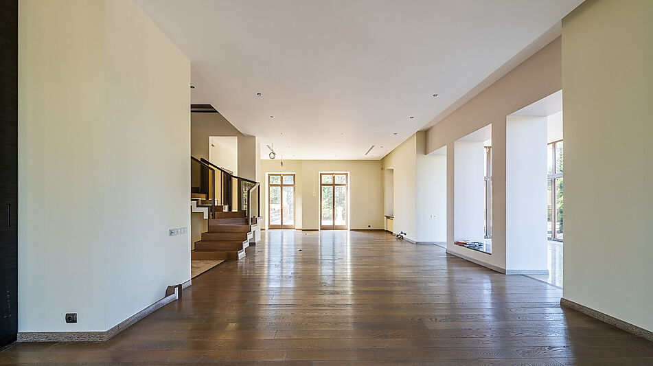 Дом в закрытом поселке.