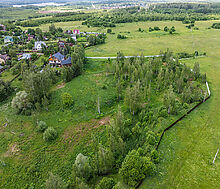 Участок у озера в Рождественно