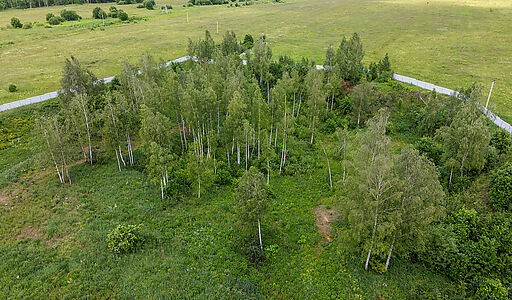 Участок у озера в Рождественно