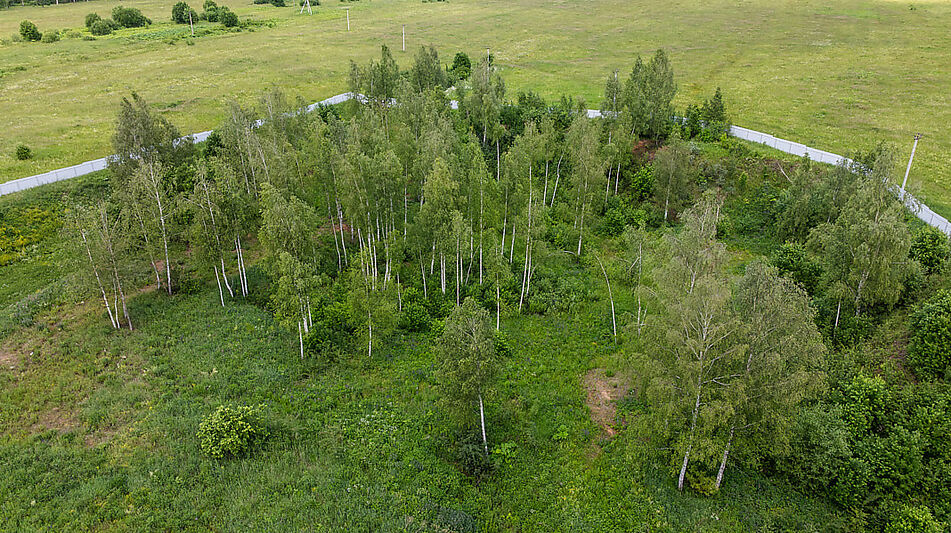Участок у озера в Рождественно