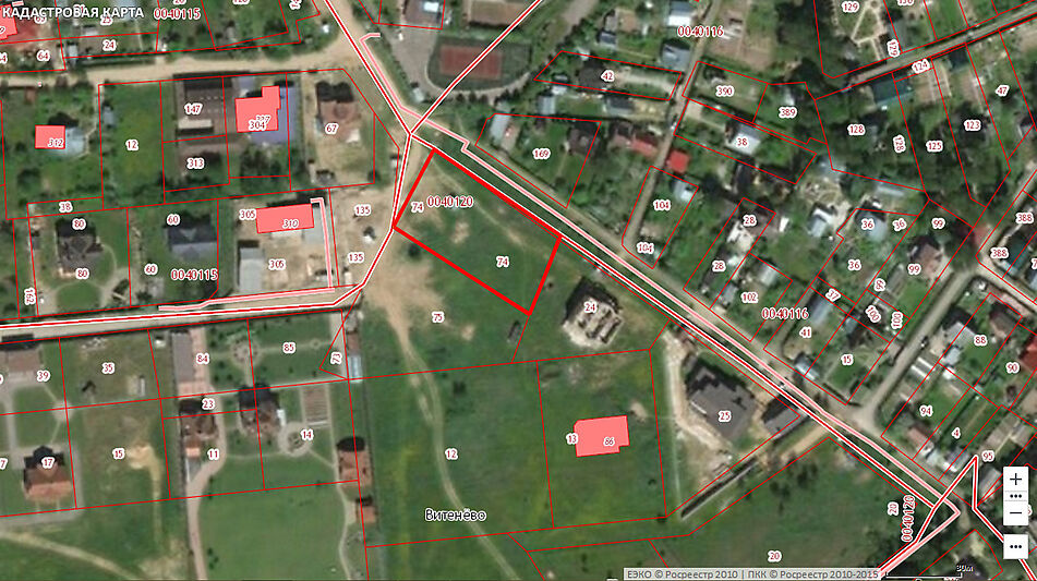 Участок в Витенево