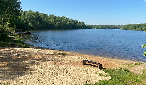 Дом у водохранилища в Тишково