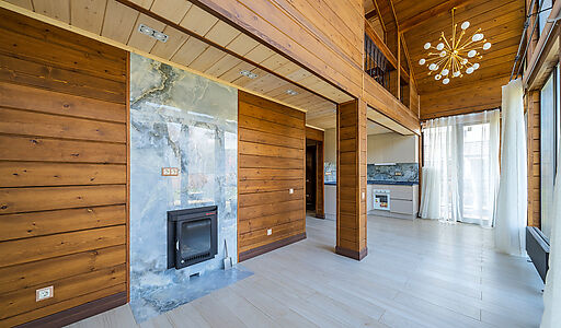 Дом у водохранилища в Тишково